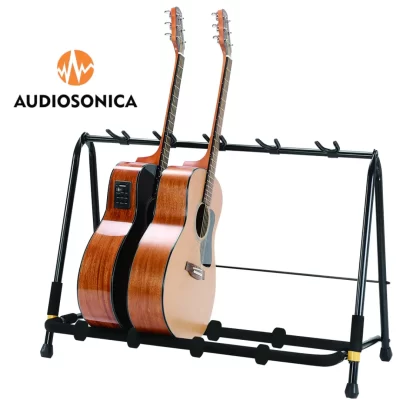 Hercules Stands GS525B Multi-Guitar Rack para hasta 5 Guitarras
