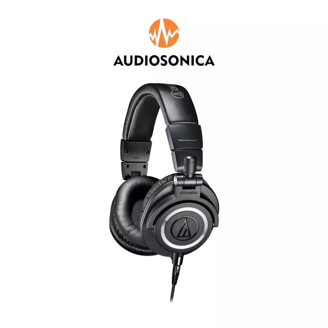 🧇 Audio-Technica ATH-M50x Audifonos Cerrados para Monitoreo de Estudio -  Audio Pro Perú