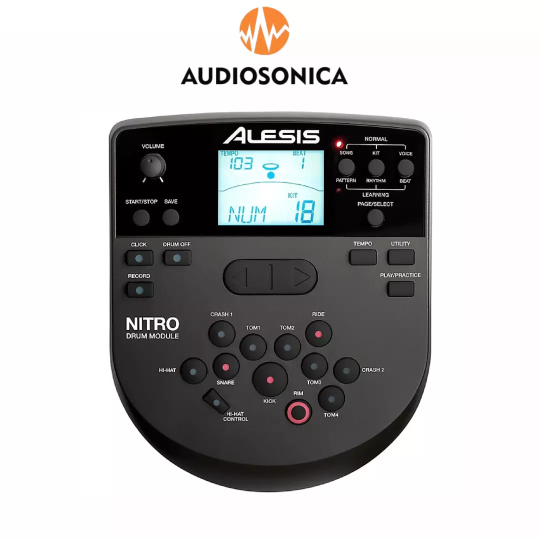 🧇 Alesis Nitro Mesh Bateria Electronica - Audio Pro Perú
