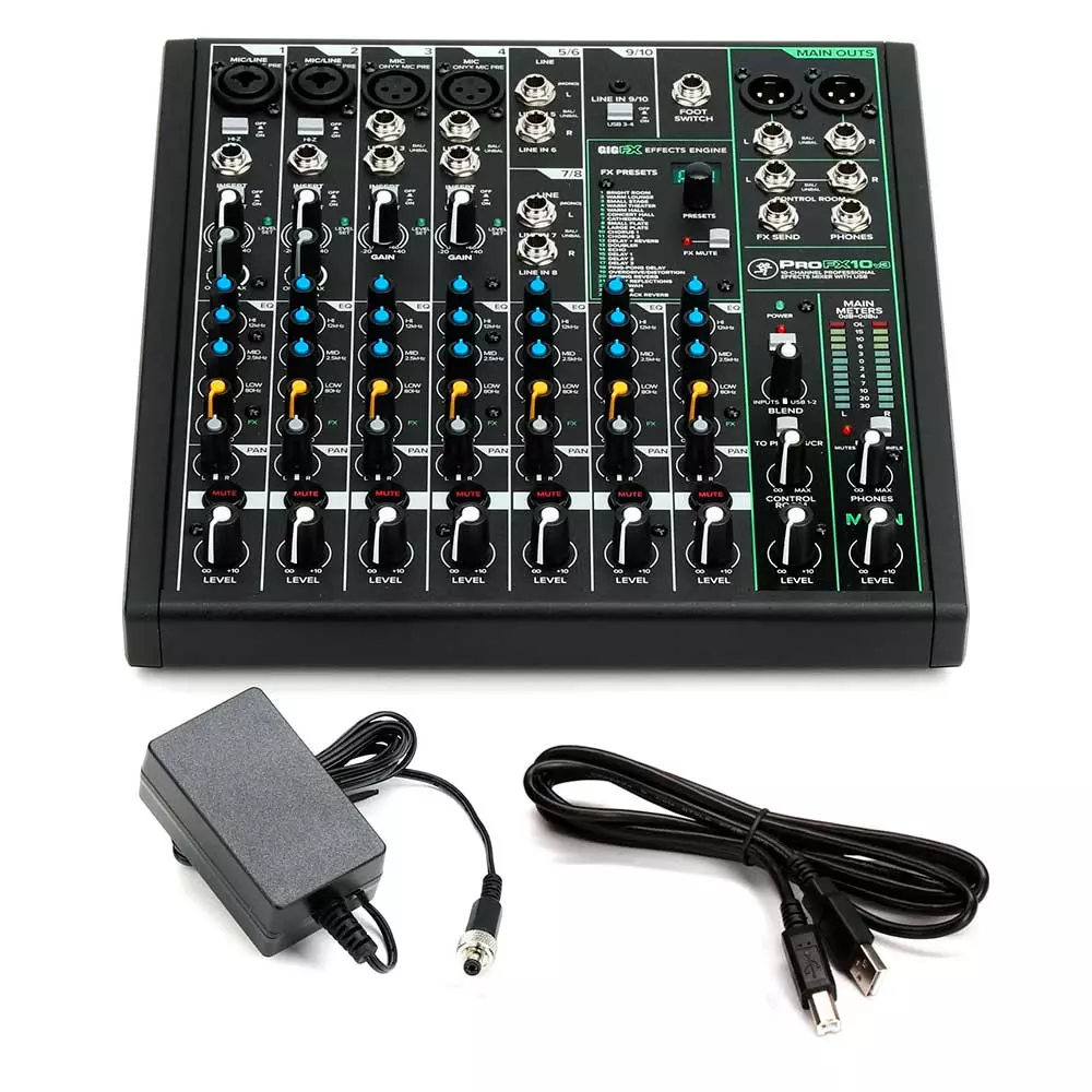 Mackie PROFX10V3 Mezcladora con conexión USB y efectos - Imagen 3