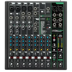 Mackie PROFX10V3 Mezcladora con conexión USB y efectos