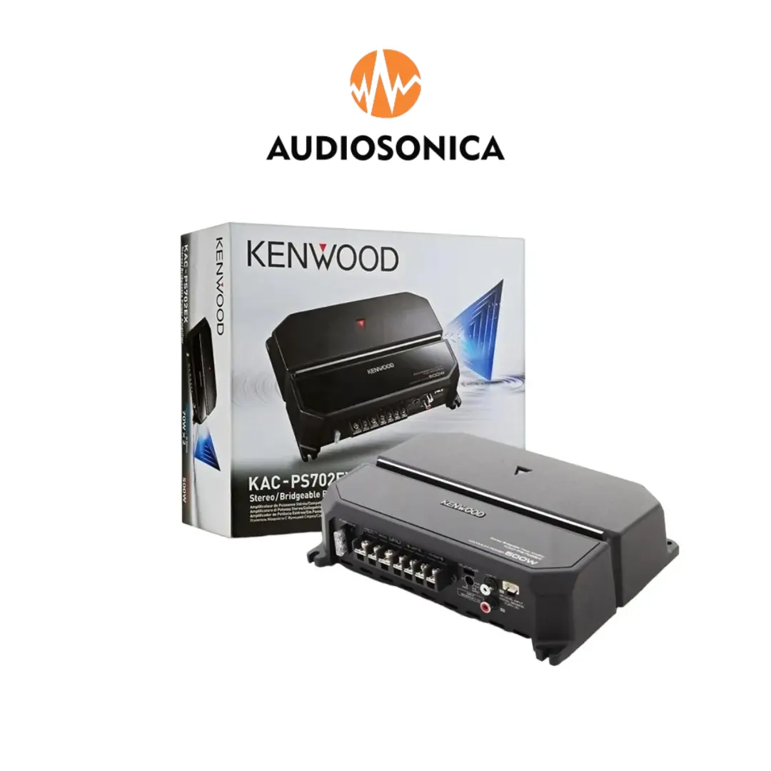 Amplificadores para autos KENWOOD Amplificador de potencia 5