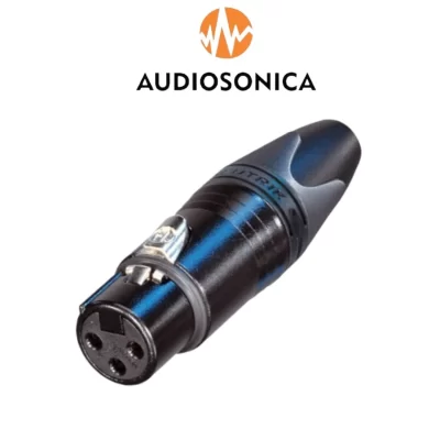 NEUTRIK NC3FXX-B Conector hembra color negro