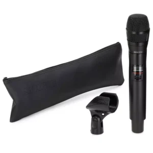 Alternative view of Shure QLXD2/N8CB – Transmisor de mano con capsula Cardioide Nexadyne