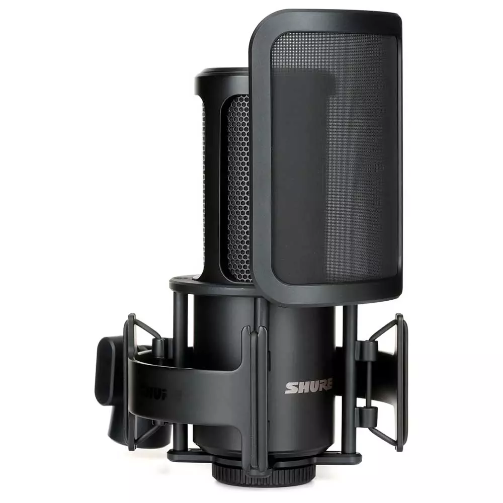 Shure SM4-K-KIT Kit de micrófono de condensador de doble diafragma para grabación en casa