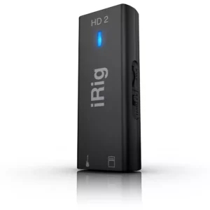IK Multimedia iRig HD 2 Interfaz de Guitarra iPhone, iPad, Mac y PC