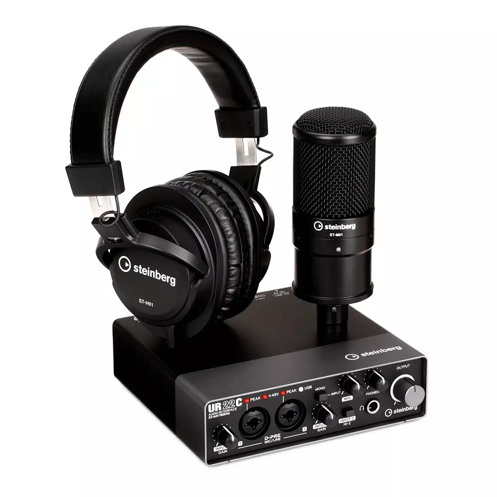 Steinberg UR22C Paquete de Grabación con USB 3.1
