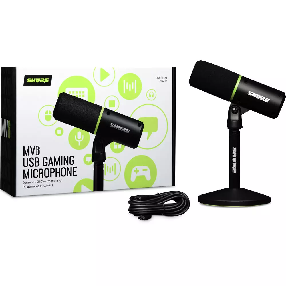 Shure MV6 – Micrófono USB para Gaming - Imagen 2