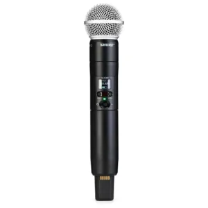 Shure SLXD2+/58=-G57 Transmisor de mano inalámbrico con cápsula de micrófono SM58 – Banda G57