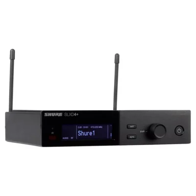 Shure SLXD4+=-G57 Receptor inalámbrico digital de un canal – Banda G57