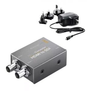 Black Magic Micro Converter HDMI to SDI (con power supply)   Caja abierta